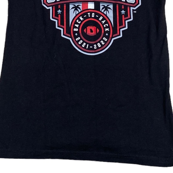 Dos Equis Georgia Bulldogs Back-To-Back National Champions Tee Shirt - Picture 10 of 13